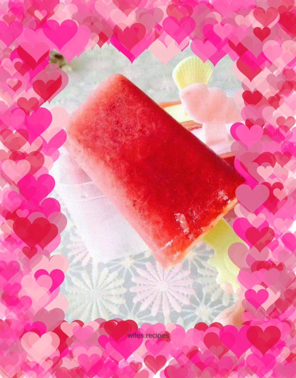 Strawberry Popsicle