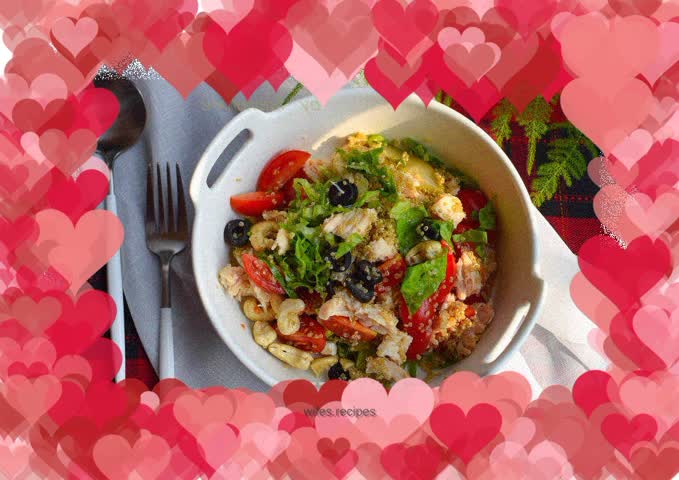 Quinoa Chicken Reduced Fat Salad