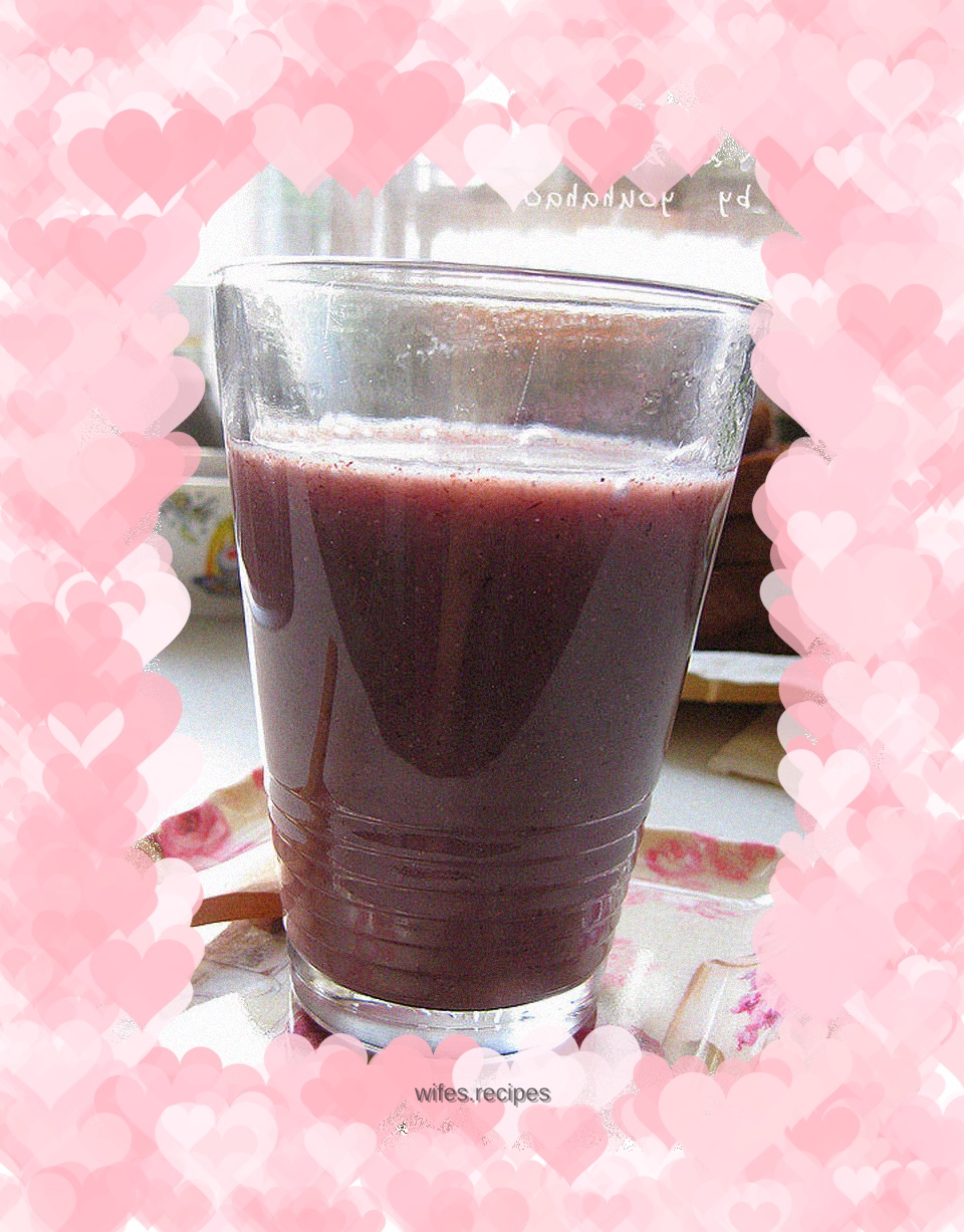 Purple Rice Oatmeal Soup