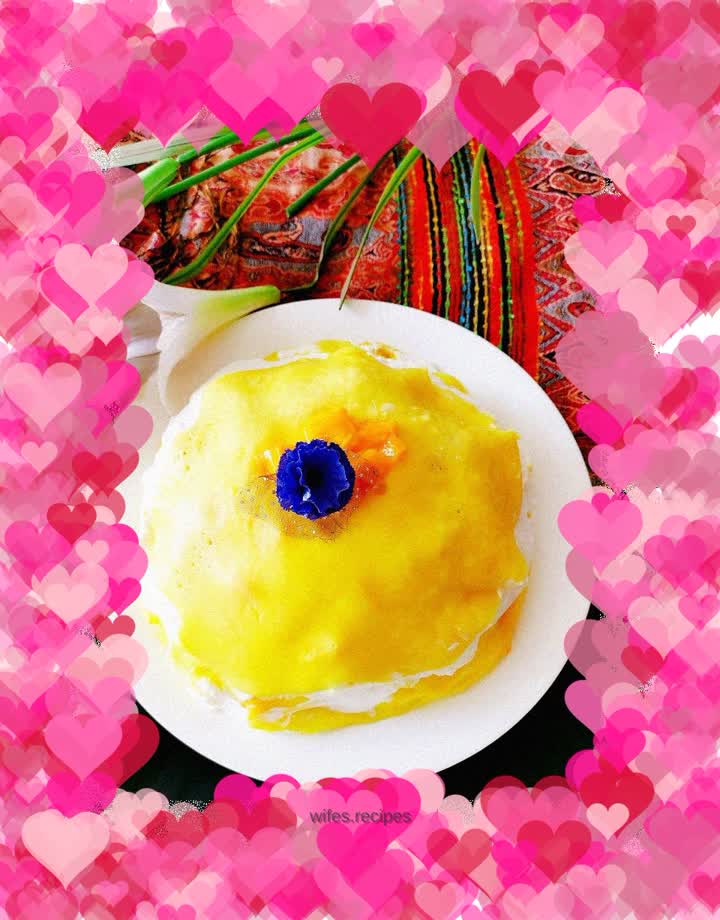 Mango layer cake (8 inches)