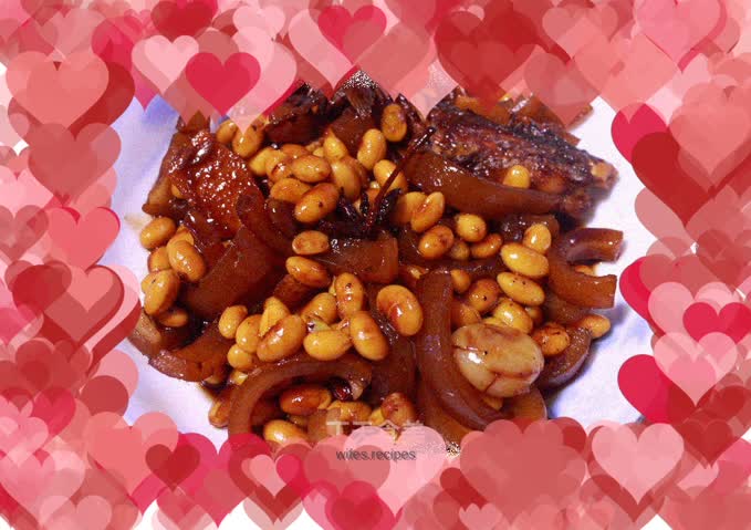 Hairtail Soybean Stewed Pork Skin