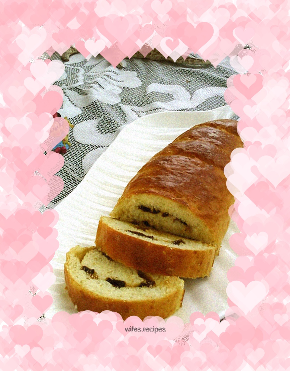 Longan wine-flavored bread