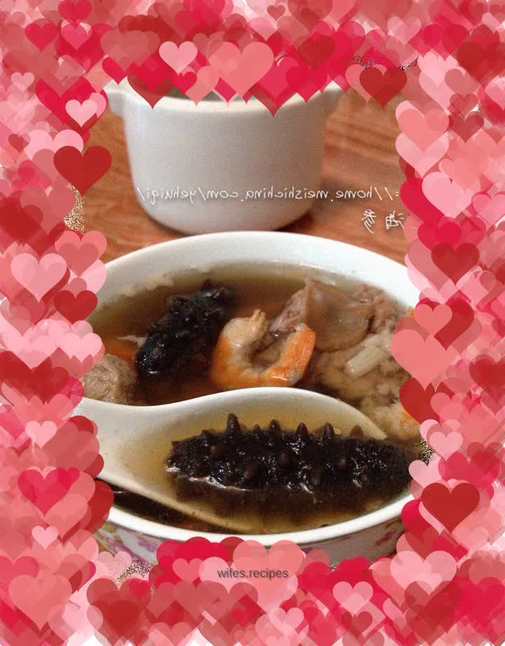 【Stewed sea cucumber】
