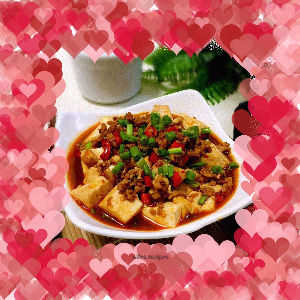 Fish flavored tender tofu