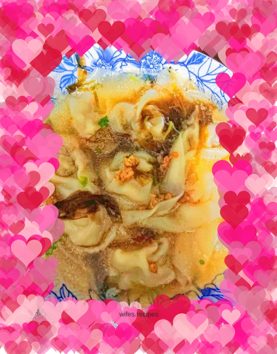 Super detailed steps for making small wontons