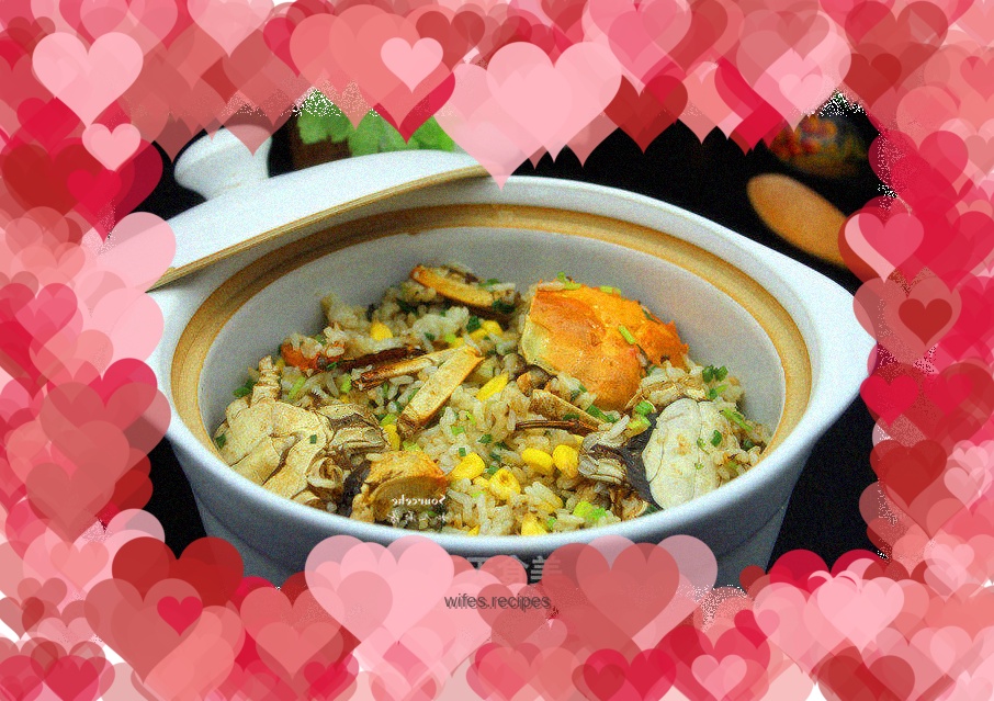 Hairy Crab Braised Rice