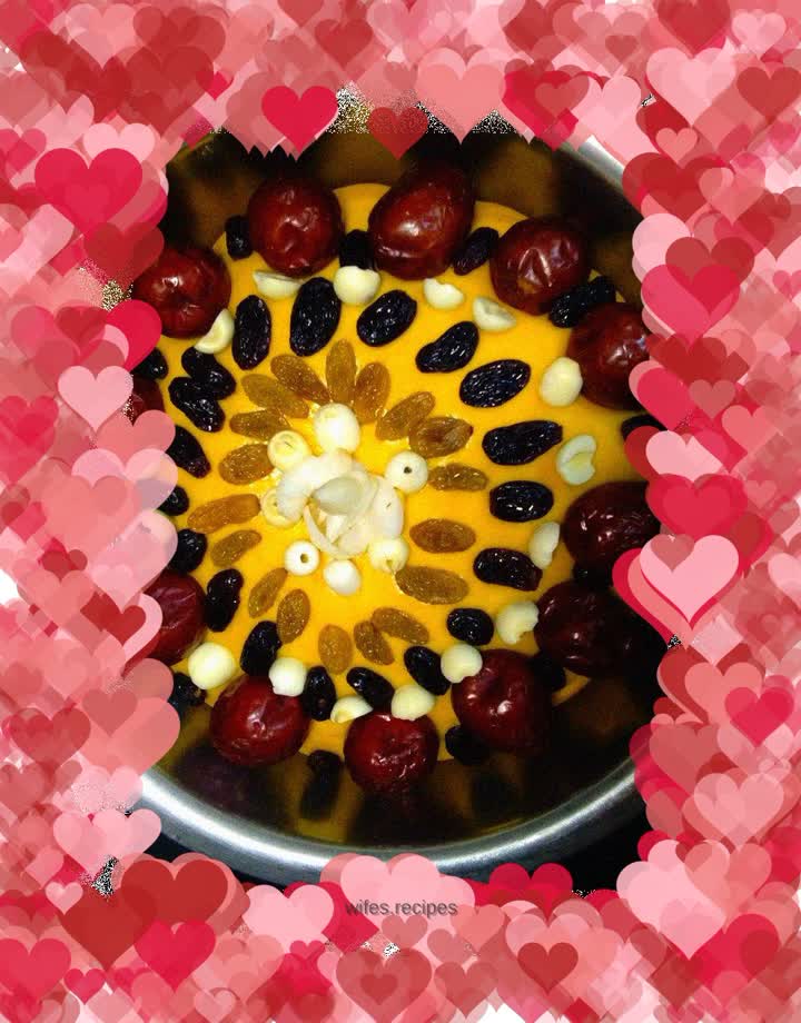 Red Date Lily Pumpkin Cake