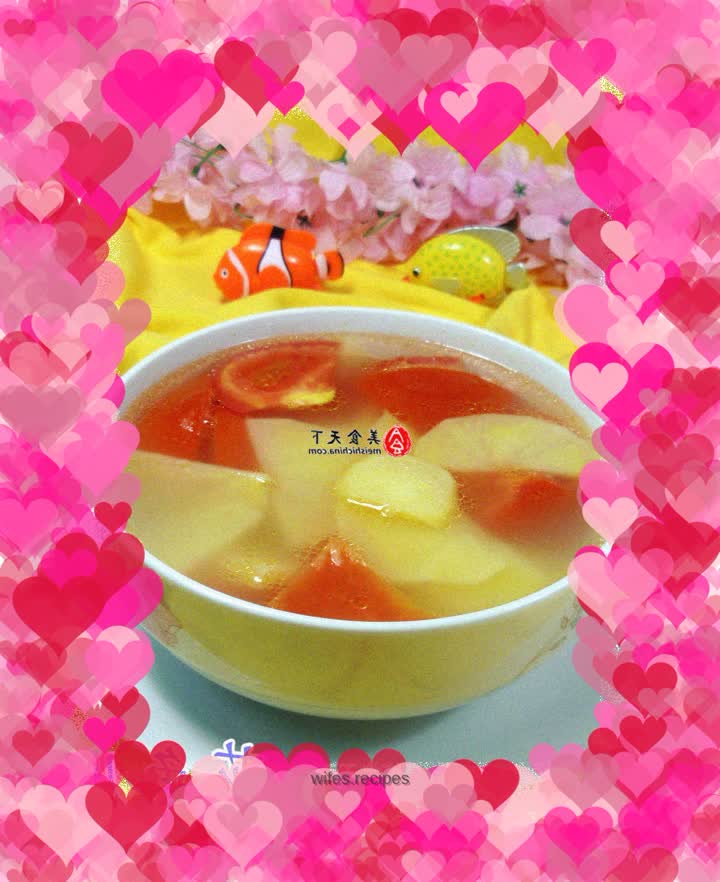 Tomato and potato soup