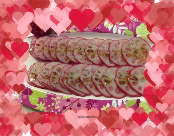 Osmanthus rouge lotus root