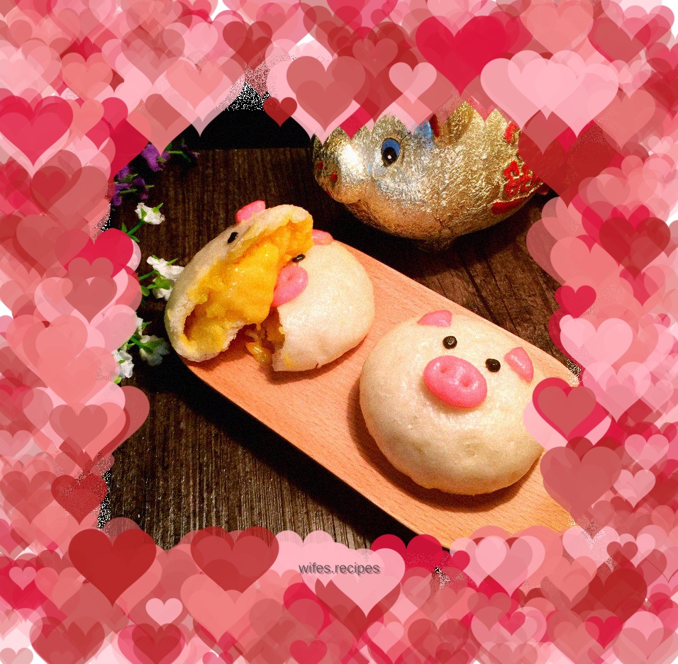 Piggy quicksand buns