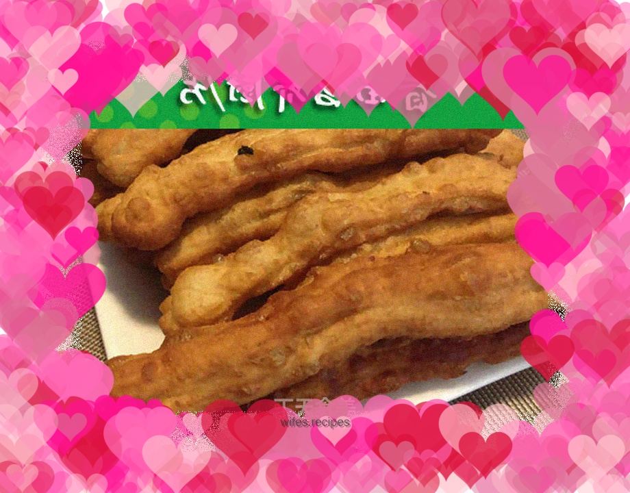 You can rest assured that you will make fried dough sticks at home