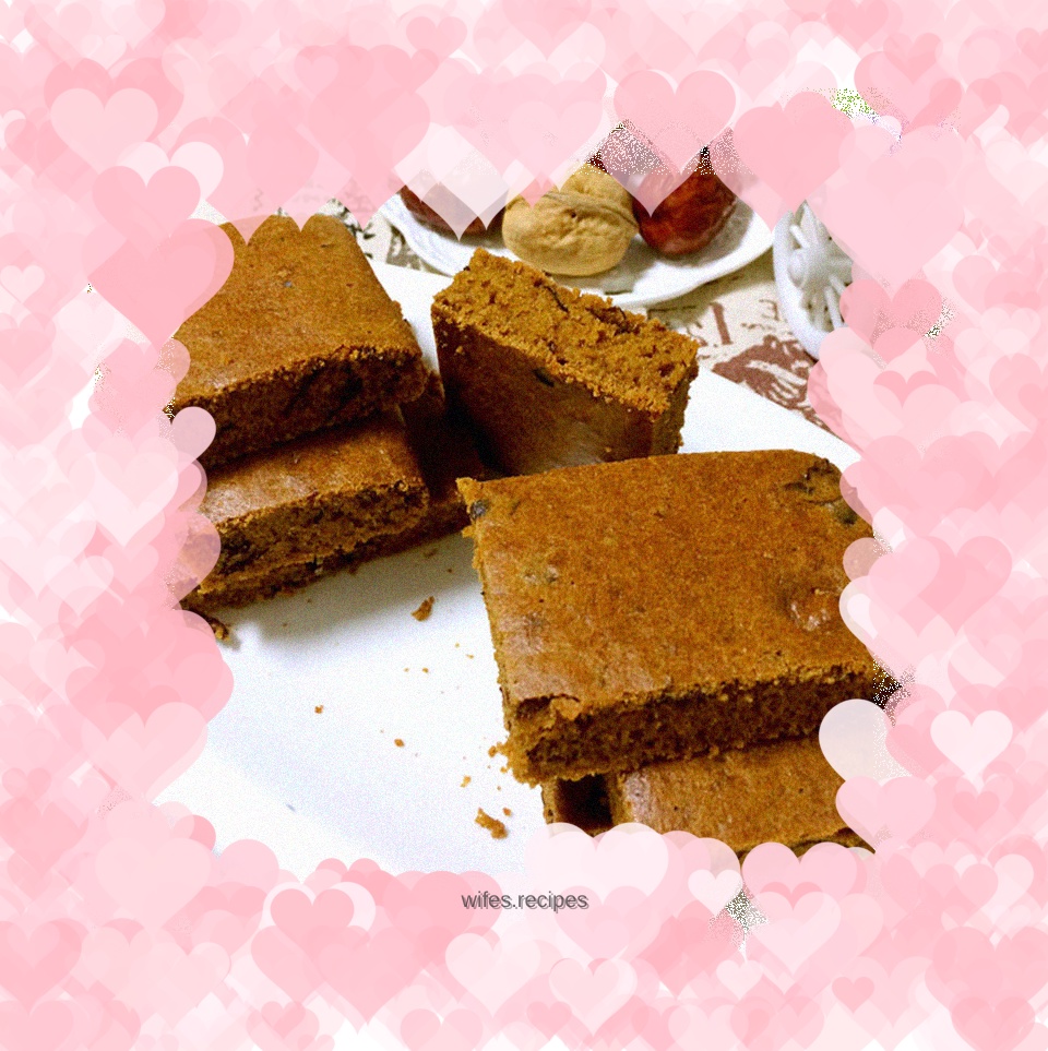 Delicious Whole Egg Jujube Cake