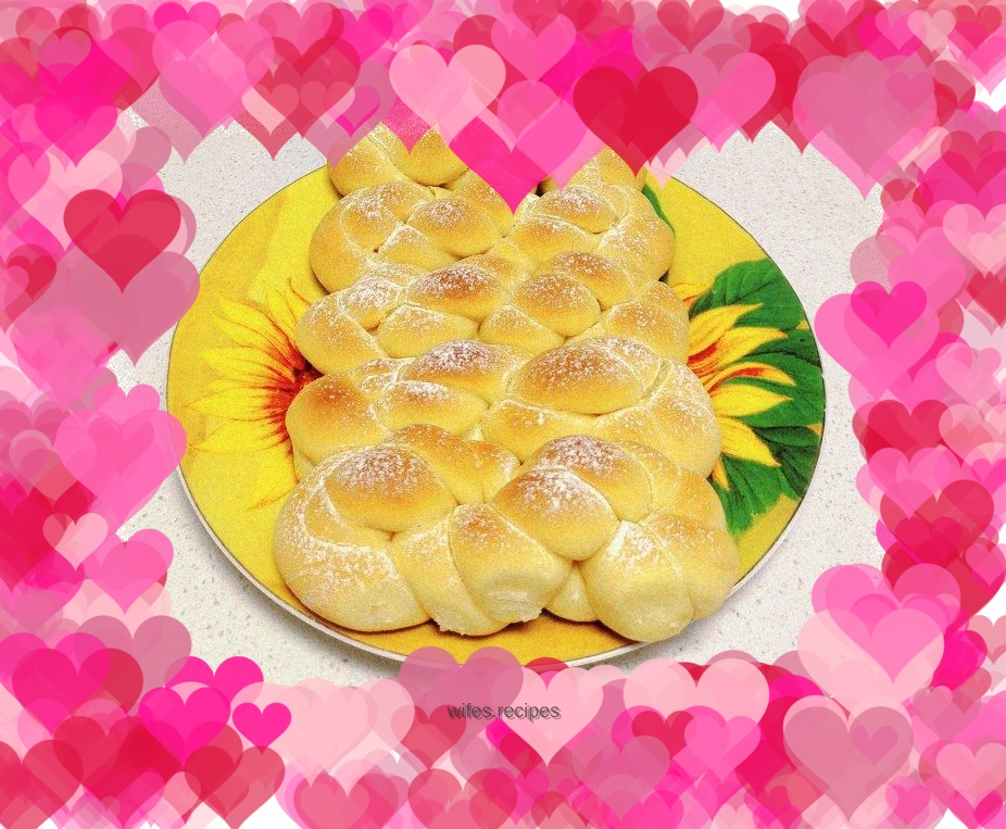 Twist type bread