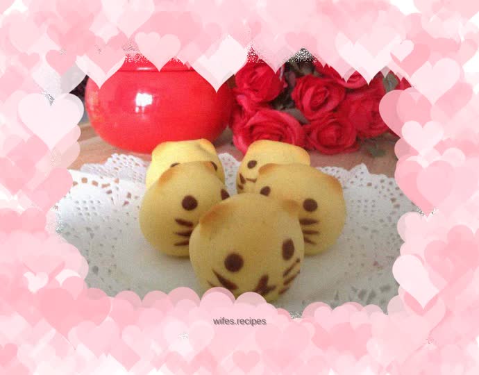 Kitten roasted fruit