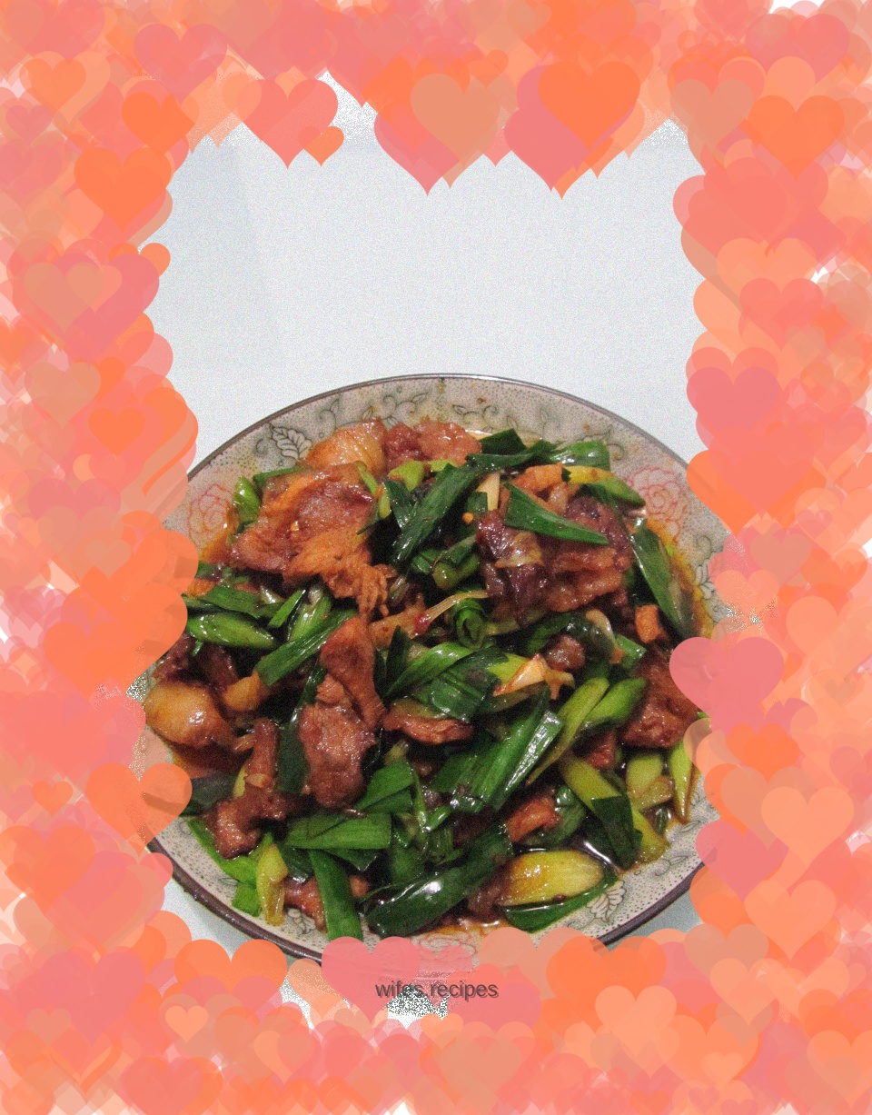【Sichuan】Twice-cooked pork with garlic sprouts