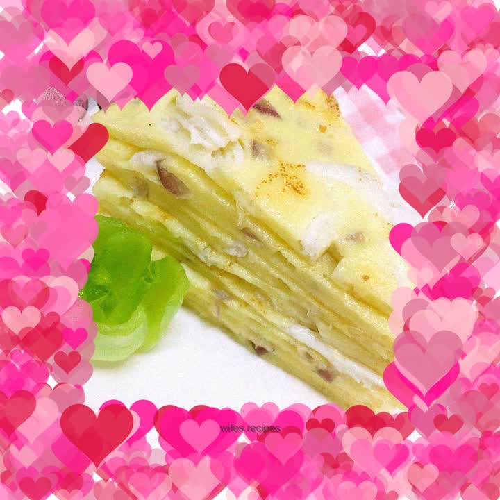 Baby food supplement: whitebait egg cake