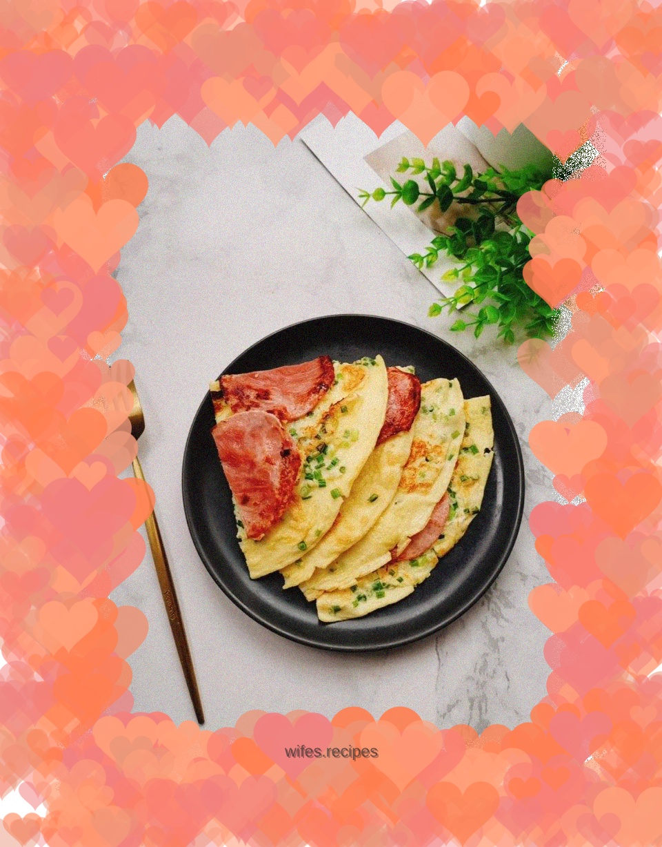 Ham and Egg Pancakes