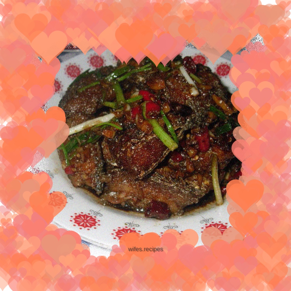 Braised hairtail fish