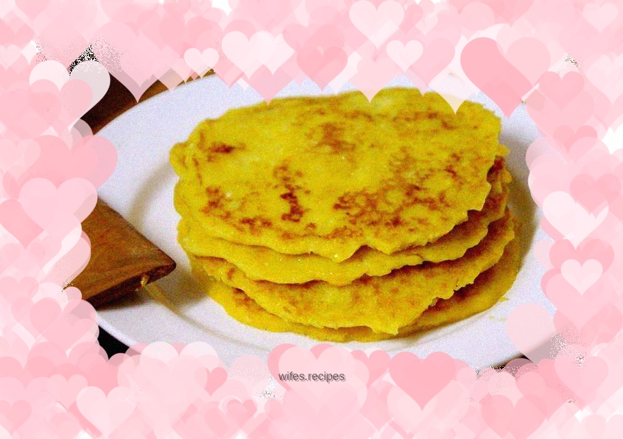 Creamy corn tortillas