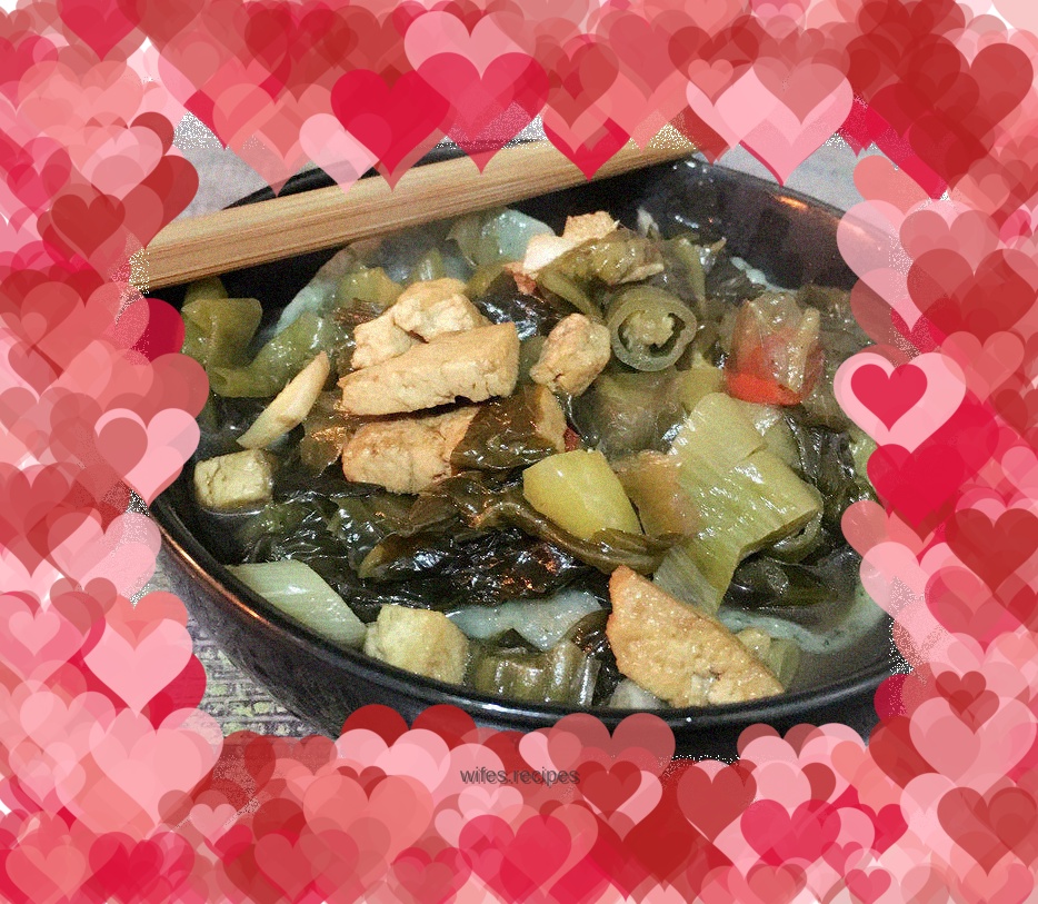 Warm Heart White Artemisia Pickled Cabbage Noodles