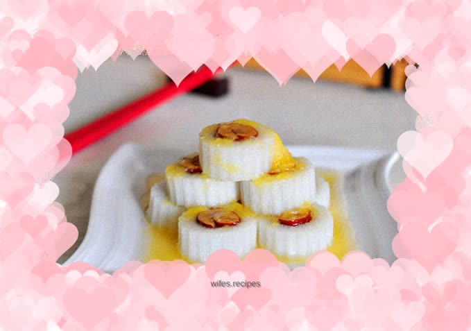 Red dates stuffed yam