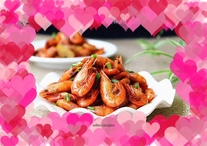 Green shrimp accessories