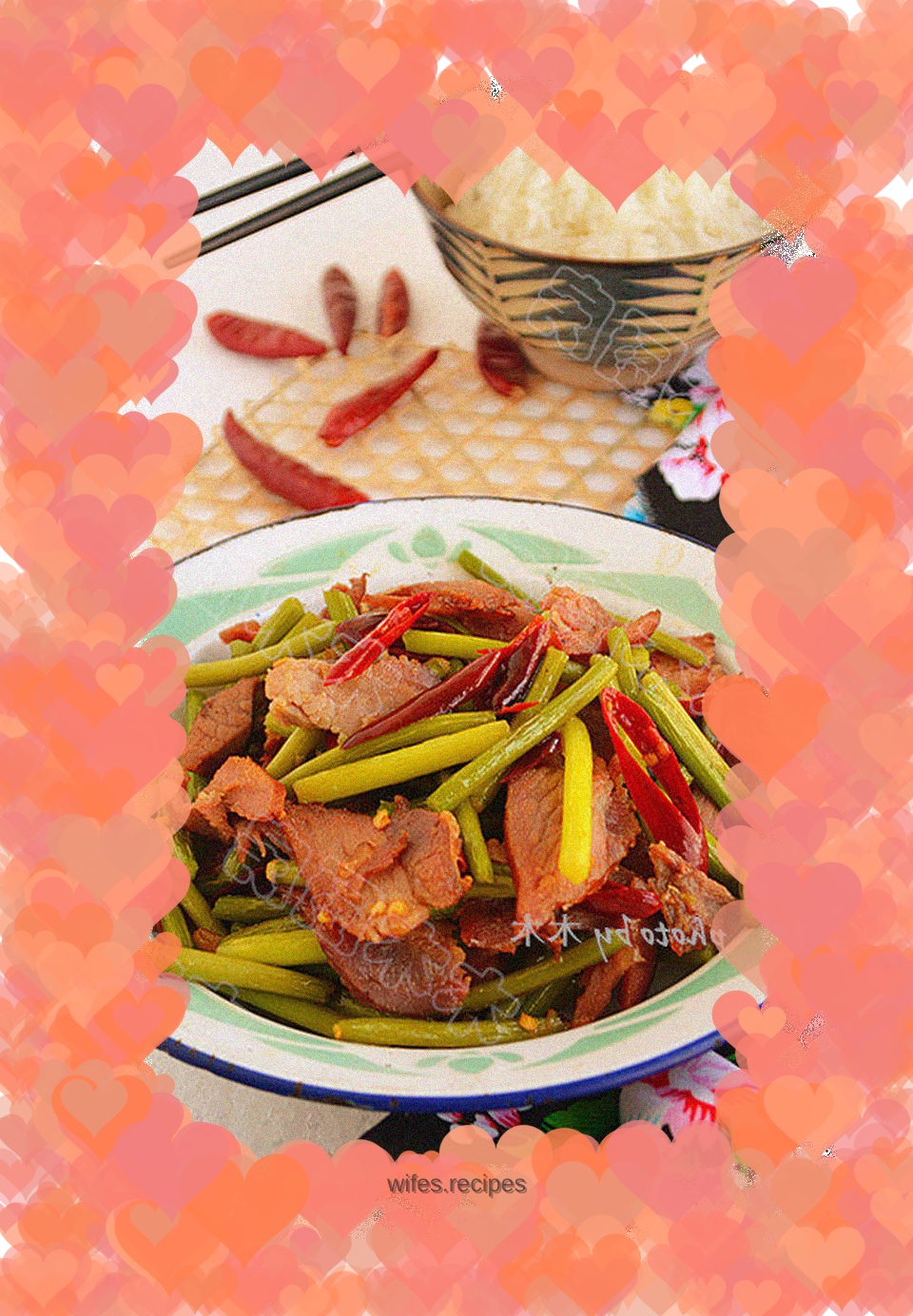 The first choice in cured meat season---Garlic stir-fried bacon