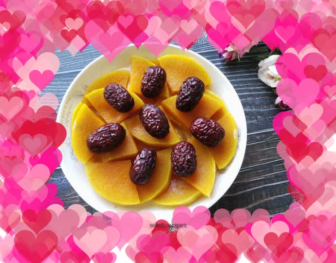 Steamed Pumpkin and Red Dates
