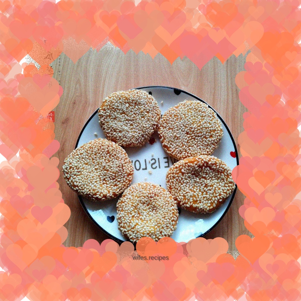 Pumpkin sesame cake