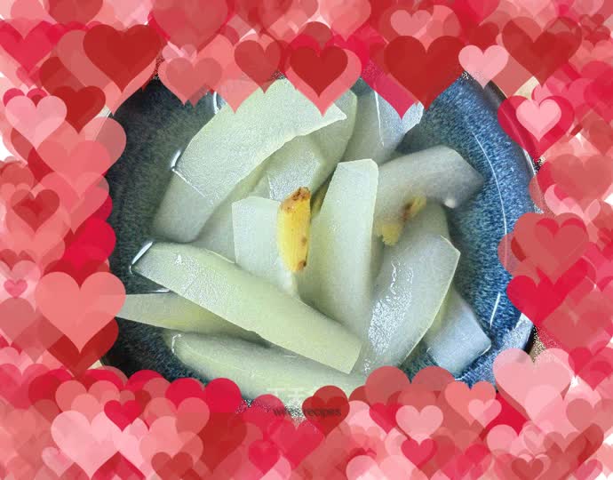 Boiled winter melon