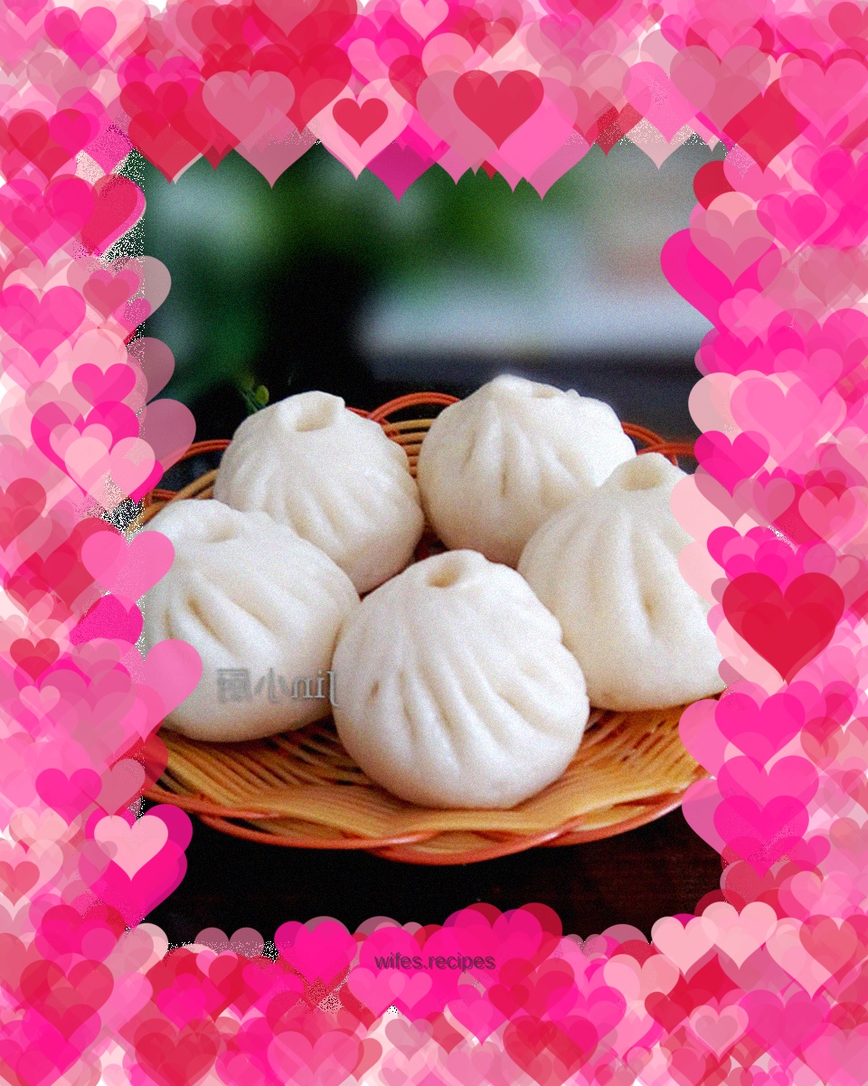 Red bean paste buns! (Additional homemade bean paste filling)