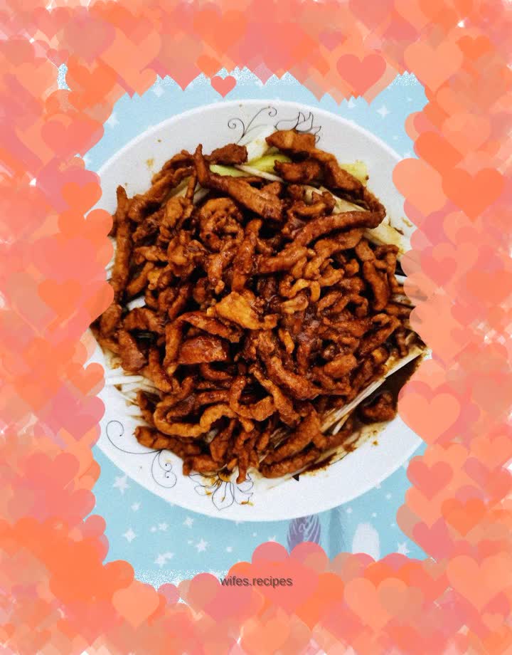 Shredded Pork with Beijing Sauce