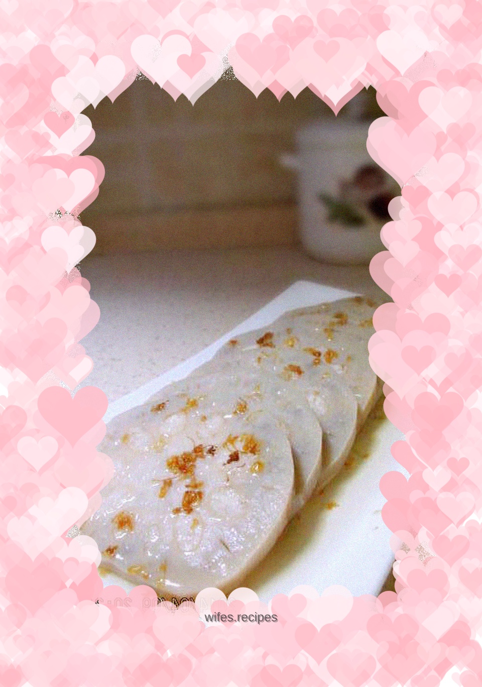 Sweet Osmanthus Glutinous Rice and Lotus Root