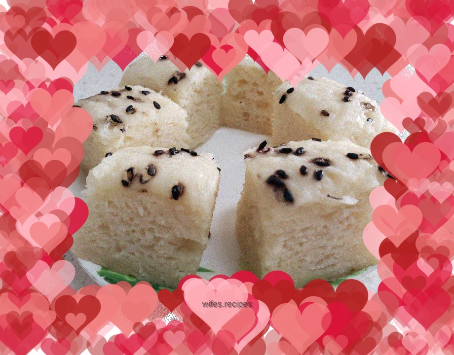 Yam hair cake