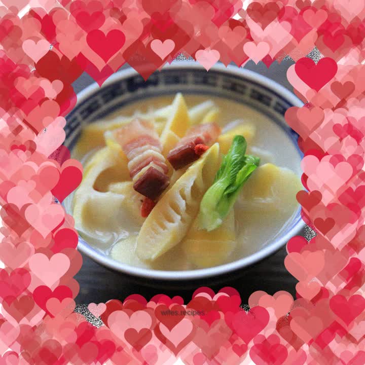 Pickled Pork Stewed Spring Bamboo Shoots