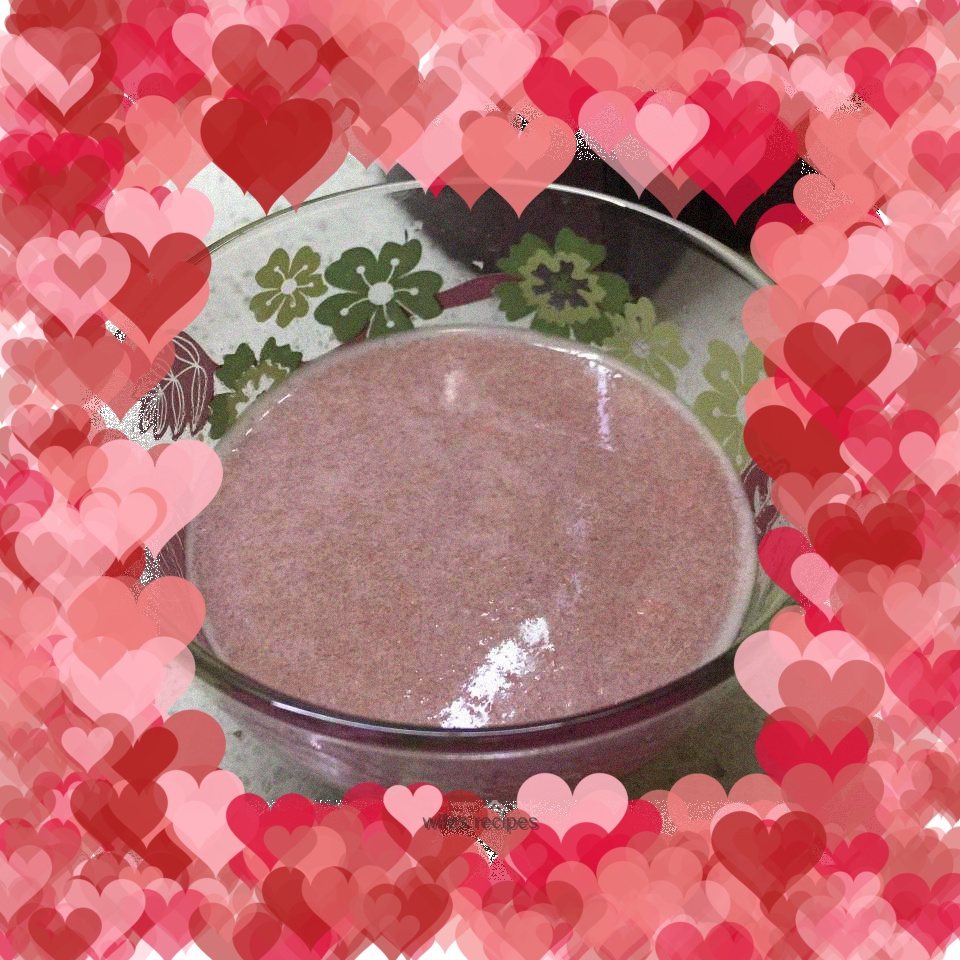 Summer passion fruit juice