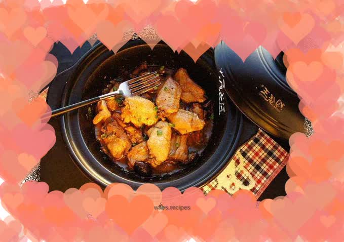 Black Pepper Pork Ribs Wings