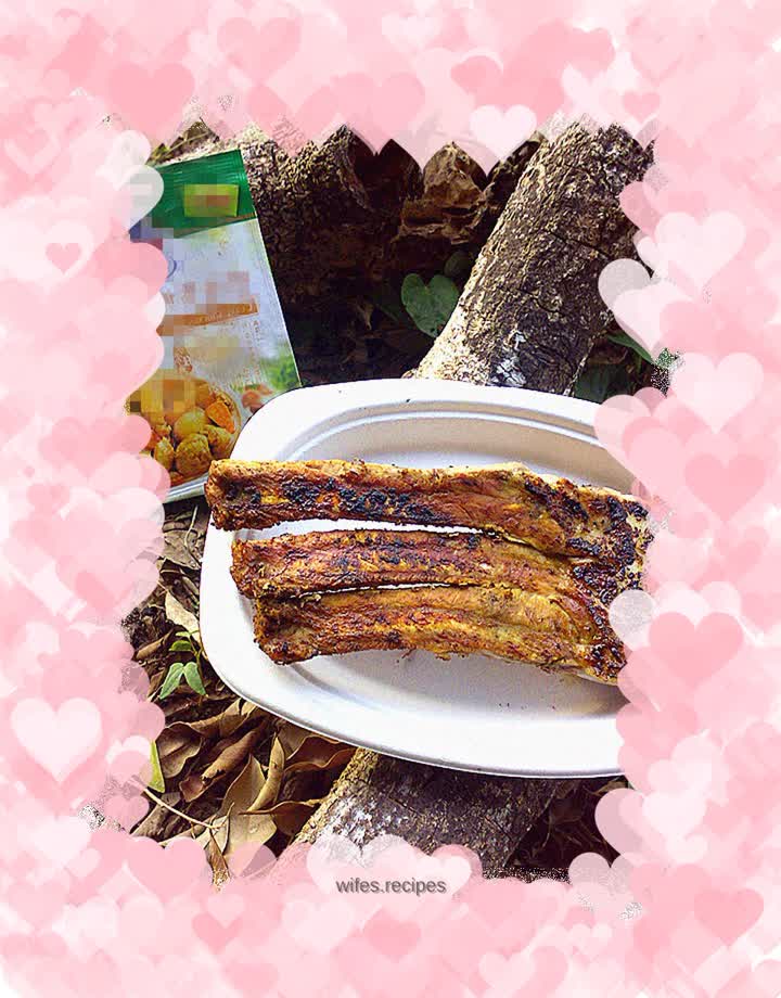 Curry Grilled Ribs