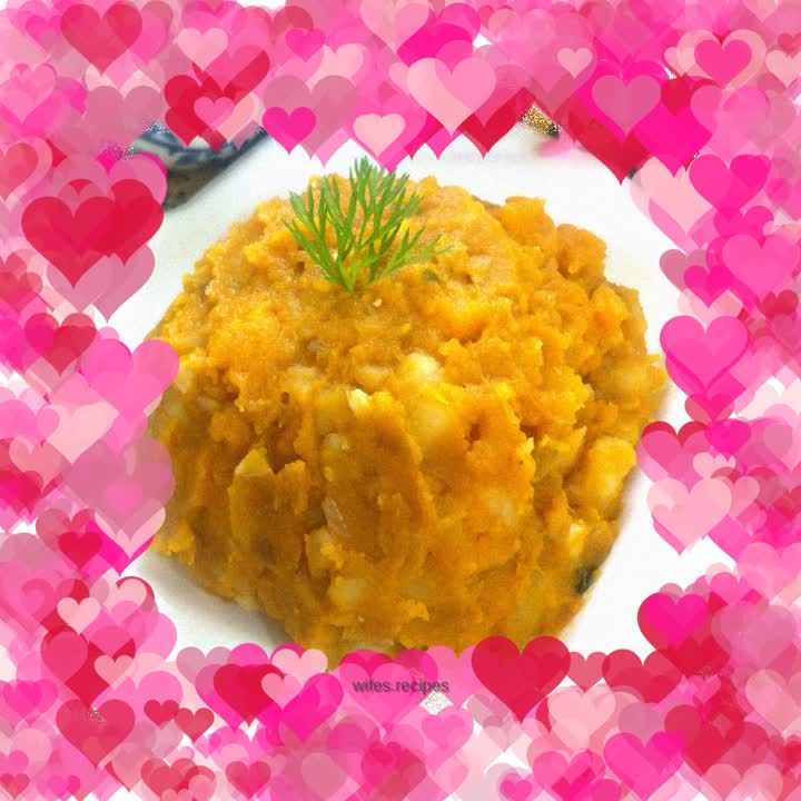 Pumpkin mashed potatoes