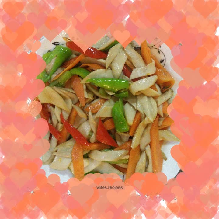 Stir-fried Coprinus Mushrooms