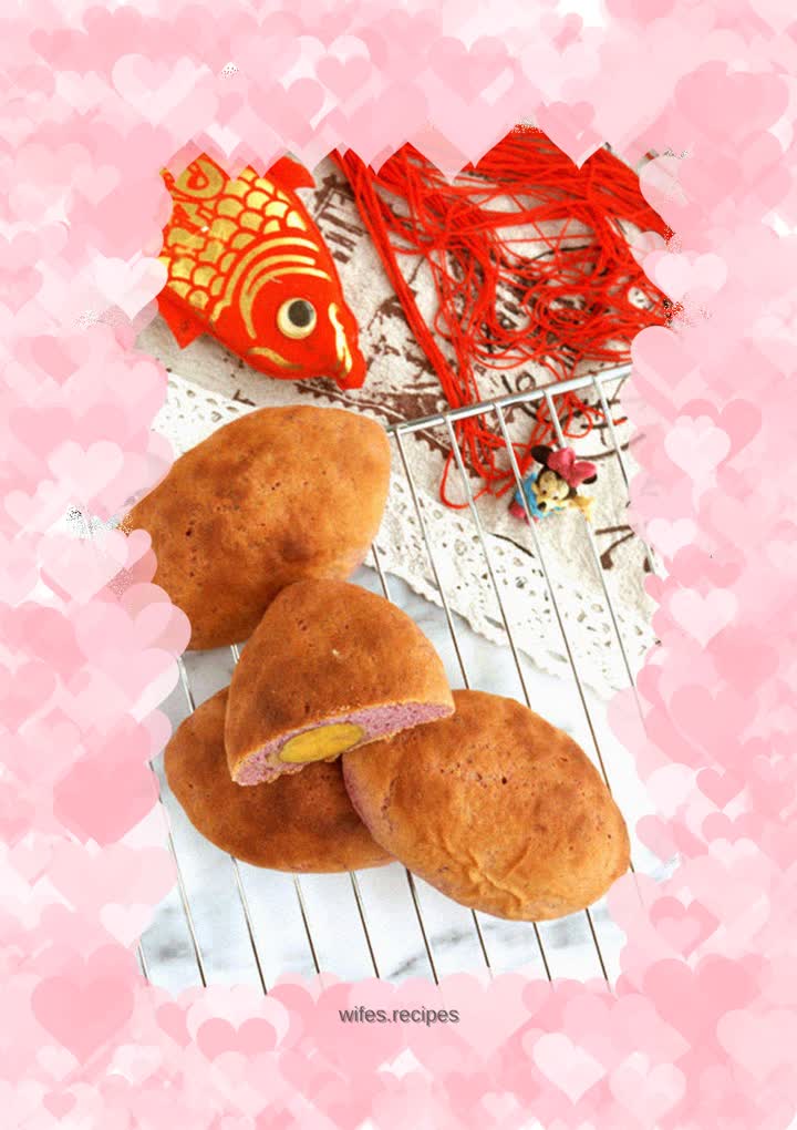 【Hong Kong and Taiwan】Purple sweet potato buns