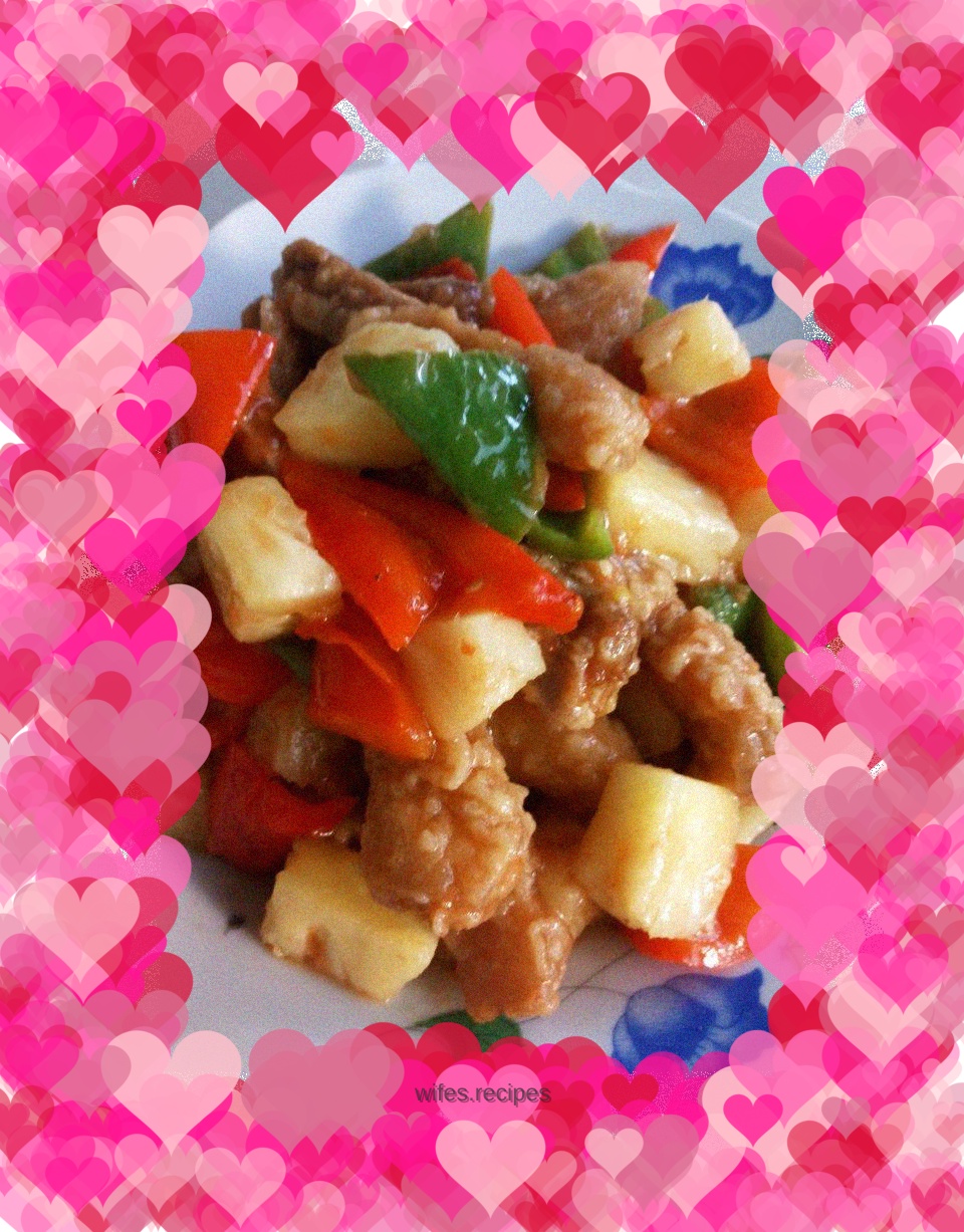 Sweet and Sour Pork with Pineapple