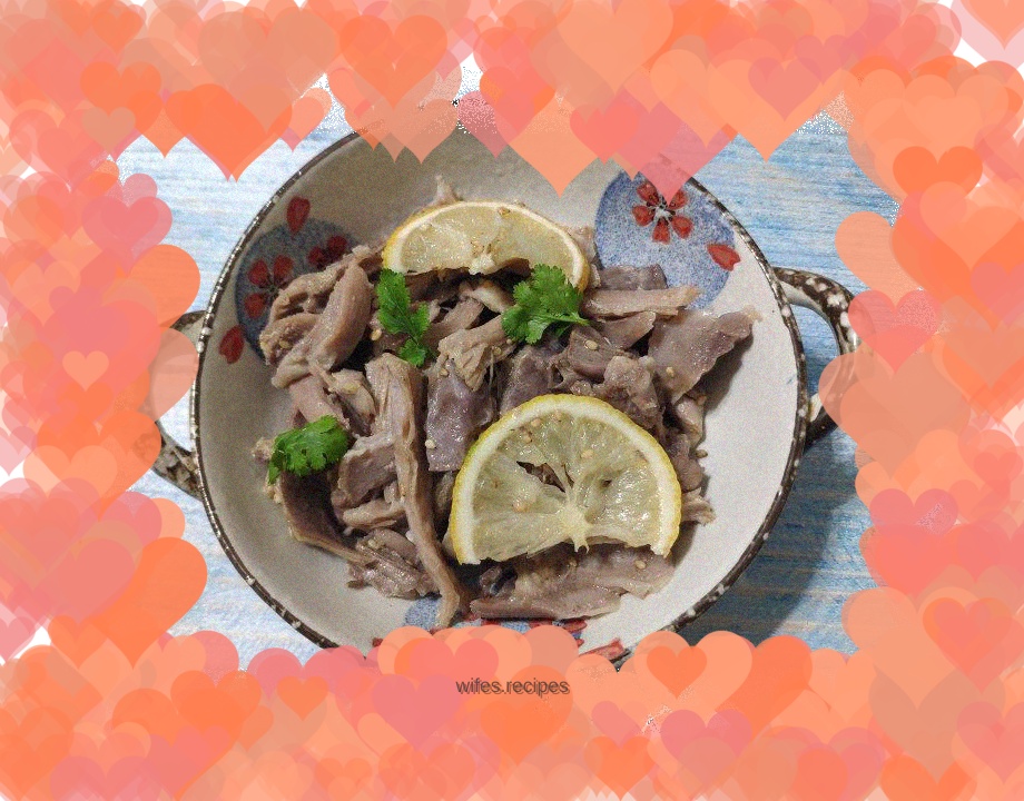 Lemon sesame oil chicken