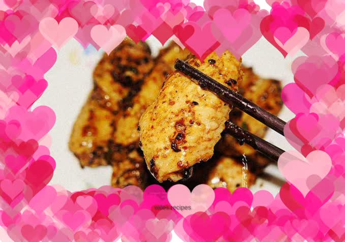 Spicy stir-fried wings