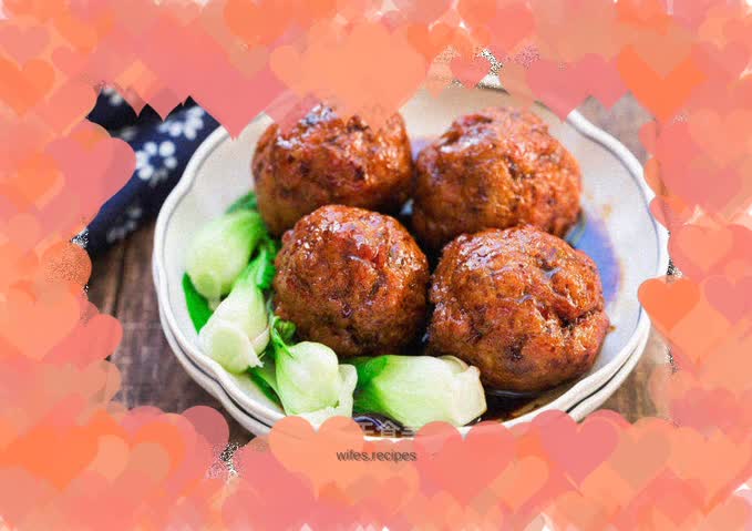 Glutinous Rice Lion Head