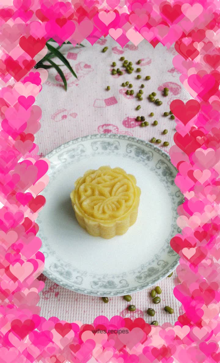 Mooncake fillings~~~cheese and mung bean paste filling