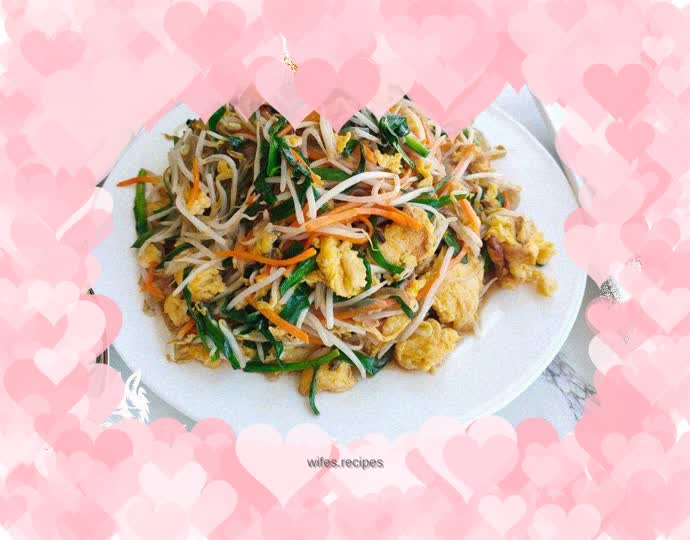 Vegetarian stir-fried vegetables
