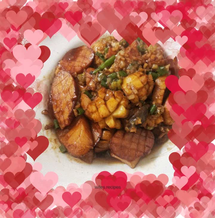 Braised Abalone with King Oyster Mushroom