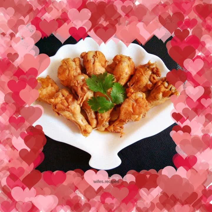 Five-spice chicken wing root