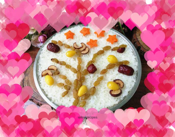 Steamed glutinous rice